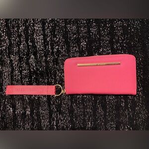 Pink Steve Madden wallet